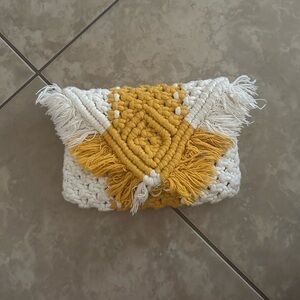 Boho Woven Crossbody/Clutch
